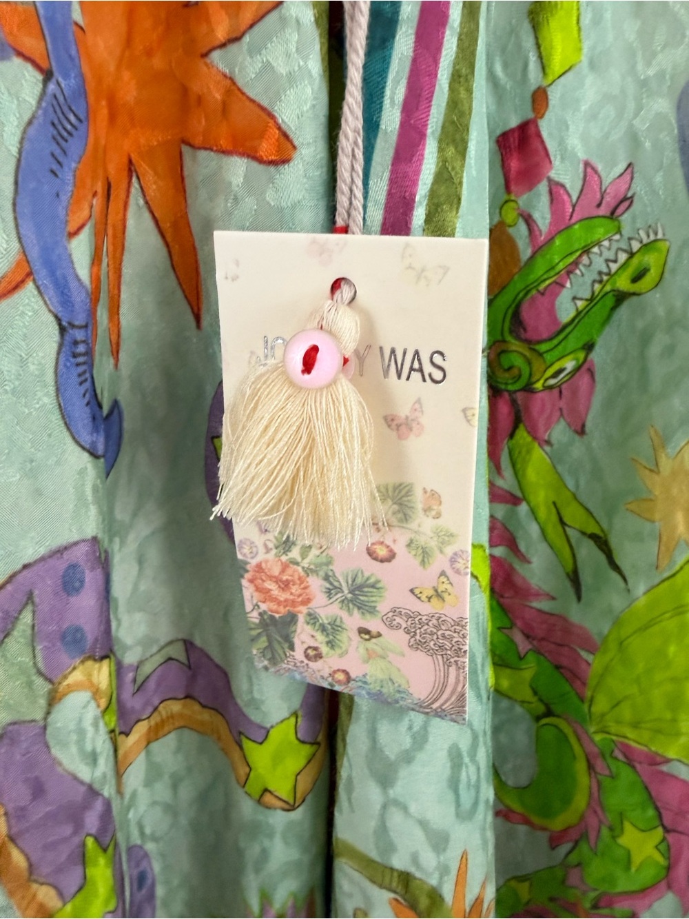 Johnny Was Eva Maxi Dress Kayla Print Size XL Embellished Celestial Print NWT - Picture 14 of 15